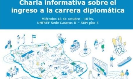 UNTREF y el ISEN organizaron charla informativa sobre el ingreso a la carrera diplomática